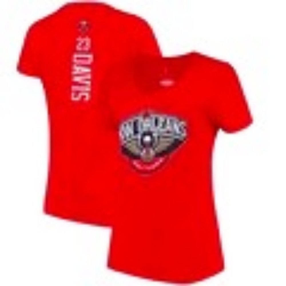 Women's NBA Licensed Fanatics New Orelans Pelicans #23 Anthony Davis Shirt Large